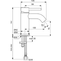 Смеситель Ideal Standard Ceraline BC268AA - Превью изображения №2 — Интернет-магазин ПроЗаказ