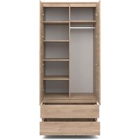 Шкаф распашной MyStar Сноули 900.1 ИВ-121.10 (гикори кингстон) - Превью изображения №5 — Интернет-магазин ПроЗаказ