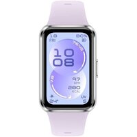 Фитнес-браслет Huawei Band 11 (серебристый алюминиевый корпус, с сиреневым силиконовым ремешком, международная версия) - Превью изображения №2 — Интернет-магазин ПроЗаказ