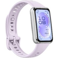 Фитнес-браслет Huawei Band 11 (серебристый алюминиевый корпус, с сиреневым силиконовым ремешком, международная версия) - Превью изображения №4 — Интернет-магазин ПроЗаказ