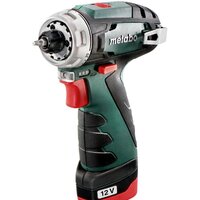 Дрель-шуруповерт Metabo PowerMaxx BS Basic 600984500 (с 2-мя АКБ, кейс) - Превью изображения №2 — Интернет-магазин ПроЗаказ