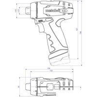 Дрель-шуруповерт Metabo PowerMaxx BS Basic 600984500 (с 2-мя АКБ, кейс) - Превью изображения №3 — Интернет-магазин ПроЗаказ