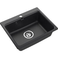 Кухонная мойка GranFest SMART 520 (черный) - Превью изображения №2 — Интернет-магазин ПроЗаказ