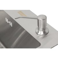 Кухонная мойка ARFEKA Eco AR 60x50 + Japeto + CL AR + DS AR (Satin, с дозатором и коландером) - Превью изображения №9 — Интернет-магазин ПроЗаказ