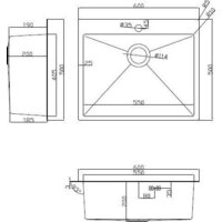 Кухонная мойка ARFEKA Eco AR 60x50 + Japeto + CL AR + DS AR (Satin, с дозатором и коландером) - Превью изображения №11 — Интернет-магазин ПроЗаказ