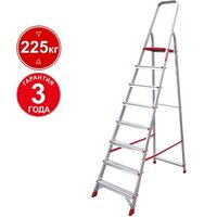 Новая высота NV 311 алюминиевая профессиональная 8 ступеней