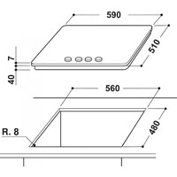 Варочная панель Whirlpool AKWL 628/IXL - Превью изображения №2 — Интернет-магазин ПроЗаказ