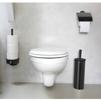 Держатель для туалетной бумаги Brabantia Profile 483462 (черный) - Превью изображения №3 — Интернет-магазин ПроЗаказ