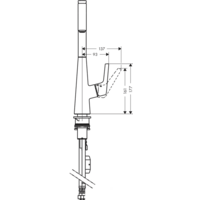 Смеситель Hansgrohe Talis Select S 72821000 - Превью изображения №3 — Интернет-магазин ПроЗаказ