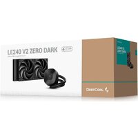 Система жидкостного охлаждения для процессора DeepCool LE240 V2 Zero Dark R-LE240ZERO-BKLNMD-G-1 - Превью изображения №6 — Интернет-магазин ПроЗаказ