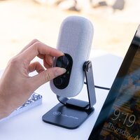 Проводной микрофон JLab GO Talk (белый) - Превью изображения №5 — Интернет-магазин ПроЗаказ