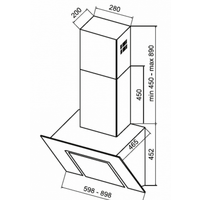 Кухонная вытяжка KUPPERSBERG F 660 W - Превью изображения №2 — Интернет-магазин ПроЗаказ