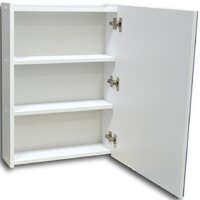  Гамма Шкаф с зеркалом 03-50 (белый) - Превью изображения №2 — Интернет-магазин ПроЗаказ