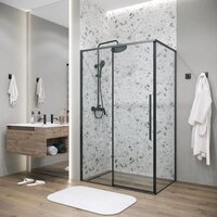 Душевой уголок Grossman Galaxy 120х100х195 120.K33.01.1210.21.00 (черный матовый/прозрачное стекло) - Превью изображения №8 — Интернет-магазин ПроЗаказ