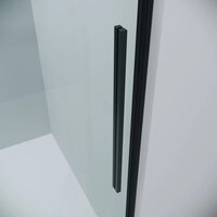 Душевой уголок Grossman Galaxy 120х100х195 120.K33.01.1210.21.00 (черный матовый/прозрачное стекло) - Превью изображения №2 — Интернет-магазин ПроЗаказ
