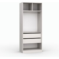 Шкаф распашной Кастанье Модерн Ш 900.2 (кашемир) - Превью изображения №2 — Интернет-магазин ПроЗаказ