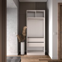 Шкаф распашной Кастанье Модерн Ш 900.2 (кашемир) - Превью изображения №6 — Интернет-магазин ПроЗаказ