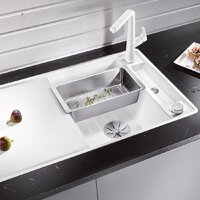 Кухонная мойка Blanco Axia III 5 S-F 523228 (белый, деревянная доска) - Превью изображения №4 — Интернет-магазин ПроЗаказ