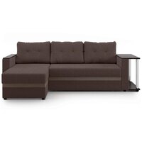 Диван Mio Tesoro Атланта 110 (Savana Chocolate/Ecostile Chocolate) - Превью изображения №2 — Интернет-магазин ПроЗаказ