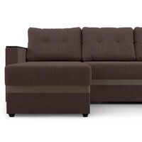 Диван Mio Tesoro Атланта 110 (Savana Chocolate/Ecostile Chocolate) - Превью изображения №7 — Интернет-магазин ПроЗаказ