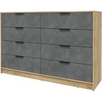 Интерлиния Концепт КТ-К157 (бетон портленд/дуб золотой)