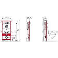 Унитаз подвесной AM.PM Sunny Flashclean C85C1701SC + TECE Profil 9300302 - Превью изображения №15 — Интернет-магазин ПроЗаказ