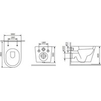 Унитаз подвесной AM.PM Sunny Flashclean C85C1701SC + TECE Profil 9300302 - Превью изображения №13 — Интернет-магазин ПроЗаказ