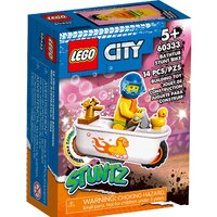 LEGO City 60333 Трюковой мотоцикл: ванна