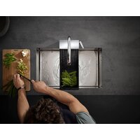 Кухонная мойка Hansgrohe S71 S719-U660 Under-mount sink 660 43428800 - Превью изображения №2 — Интернет-магазин ПроЗаказ