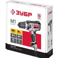 Дрель-шуруповерт Зубр ДШ-М1-400 - Превью изображения №7 — Интернет-магазин ПроЗаказ