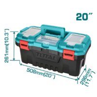 Ящик для инструментов Total TPBX0201 - Превью изображения №2 — Интернет-магазин ПроЗаказ