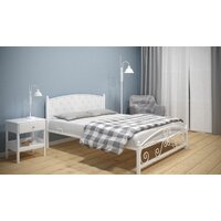 Кровать ИП Князев Бали 160x200 (белый) - Превью изображения №2 — Интернет-магазин ПроЗаказ