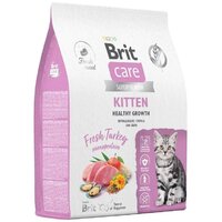 Brit care Superpremium Kitten с индейкой для котят, беременных и кормящих кошек (здоровый рост) 7 кг