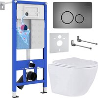 Roxen Antares One Rimless 6 в 1 StounFix Dual Fresh 624013 (оружейная сталь/металл)