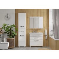  Volna Шкаф с зеркалом Lake 80 R (белый) - Превью изображения №6 — Интернет-магазин ПроЗаказ