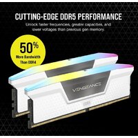 Оперативная память Corsair Vengeance RGB 2x16ГБ DDR5 6000 МГц CMH32GX5M2E6000C36W - Превью изображения №4 — Интернет-магазин ПроЗаказ