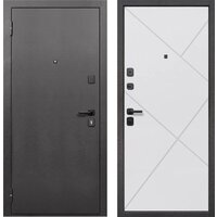 Guard 7см Серебро/белый матовый (96x205, левая)