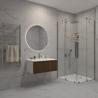  ЗОВ Тумба с умывальником Кито 80 K80LW0MRM-M115W80 (белый/тростник) - Превью изображения №9 — Интернет-магазин ПроЗаказ