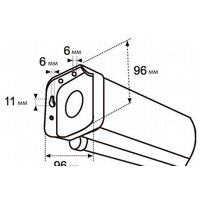 Проекционный экран Lumien Eco Picture 203x203 LEP-100109 - Превью изображения №3 — Интернет-магазин ПроЗаказ