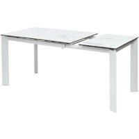 Кухонный стол M-City Corner 120 High Gloss DECDF5052THGSTATWHT (Statuario керамика/белый) - Превью изображения №3 — Интернет-магазин ПроЗаказ