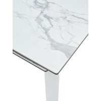 Кухонный стол M-City Corner 120 High Gloss DECDF5052THGSTATWHT (Statuario керамика/белый) - Превью изображения №6 — Интернет-магазин ПроЗаказ