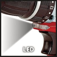 Дрель-шуруповерт Einhell TE-CD 12 Li 4513619 (с 2-мя АКБ, кейс) - Превью изображения №10 — Интернет-магазин ПроЗаказ