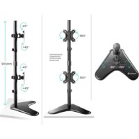 Подставка для монитора Onkron D208FS (черный) - Превью изображения №3 — Интернет-магазин ПроЗаказ