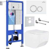 Roxen Boro One Rimless 6 в 1 StounFix Dual Fresh 506177 (кнопка: белый глянец)