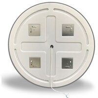  Пекам Зеркало Ring 1 70x70 Ring1-70x70dpcl (с подсветкой,сенсором на взмах руки,подогревом,часами) - Превью изображения №2 — Интернет-магазин ПроЗаказ