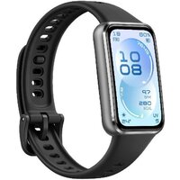 Фитнес-браслет Huawei Band 11 (черный алюминиевый корпус, с черным силиконовым ремешком, международная версия) - Превью изображения №3 — Интернет-магазин ПроЗаказ