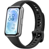 Huawei Band 11 (черный алюминиевый корпус, с черным силиконовым ремешком, международная версия)