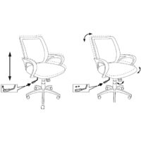 Офисное кресло Бюрократ CH-695N/DG/TW-11 (черный/серый) - Превью изображения №6 — Интернет-магазин ПроЗаказ