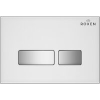 Унитаз подвесной Roxen Simple Compact в комплекте с инсталляцией StounFix Dual Fresh 6 в 1 964407 (кнопка: белое стекло) - Превью изображения №24 — Интернет-магазин ПроЗаказ