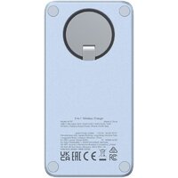 Беспроводное зарядное Ugreen W757 65901 (голубой) - Превью изображения №5 — Интернет-магазин ПроЗаказ